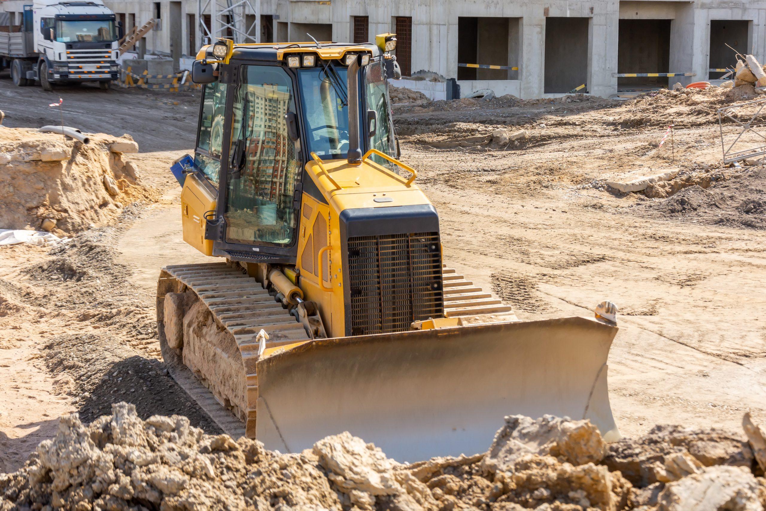Maquinaria de construcción disponible