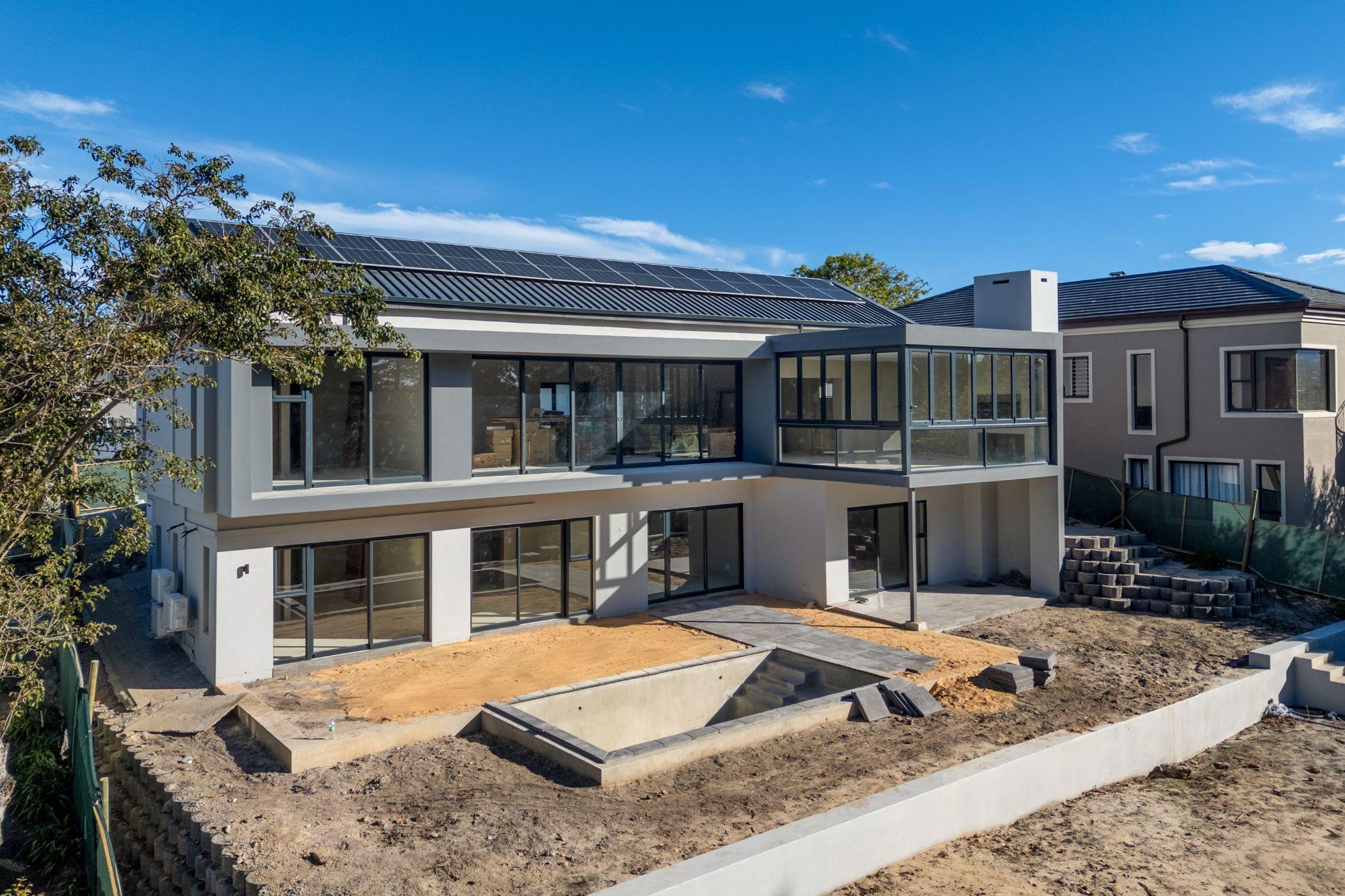Proyecto residencial de construcción